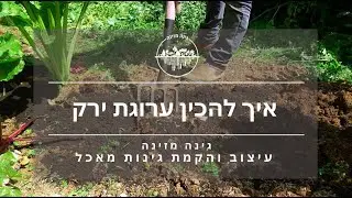 איך להכין ערוגת ירק