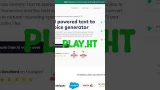 AI Tools - Play.ht #shorts