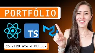 Faça seu portfólio do ZERO  [React + TS + deploy] 🔥Tutorial🔥