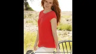 Летний ТОП Спицами - видео 2019 / Summer TOP Spokes video / Sommer TOP Speichen
