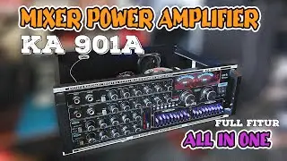 AMPLI KA 901A FULL FITUR PERBAIKAN TRANSISTOR FINAL SHORT⁉️