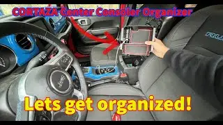 The BEST Jeep Wrangler JL Center Console Storage Organizer! DrCarNow