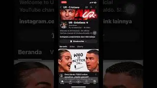 Cristiano Ronaldo akan mengalahkan akun YouTube Mr Beast #URCSRISTIANO #cristianoronaldo