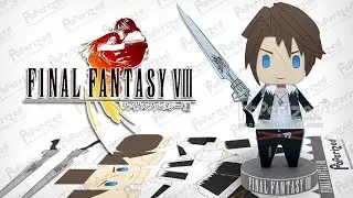 Final Fantasy VIII: Squall Leonhart Paperized