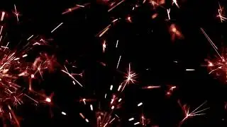 Sparks effect black screen | fire effect | fire sparks effect black screen