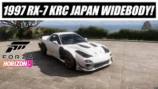 Forza Horizon 5 - Widebody Wednesday (1997 RX-7, KRC Japan Kit+Tune Share Code)