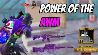 POWER OF THE AWM ⚡️PUBG MOBILE!! (M416 FOOLS x AWM)