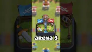 Best card from each arena #clashroyale #shorts