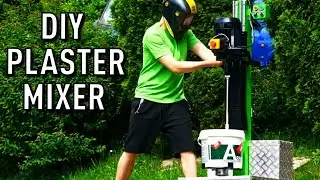 How To Make Mixer for Plaster and Adhesives!