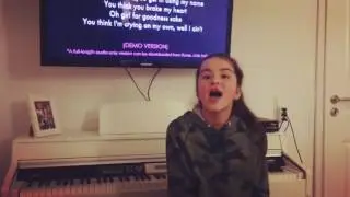Justin Bieber - Love Yourself #Vanesakrasniqi Cover