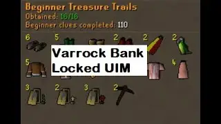 VARROCK BANK LOCKED UIM  - OSRS
