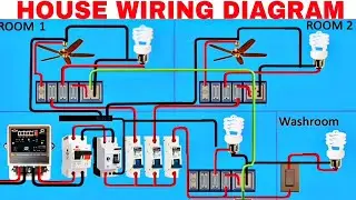 House wiring diagram #electrical #electrican #tools #electric @electrictrick358