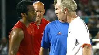 CSN Recaps Leander Paes/John McEnroe Altercation at Kastles Match