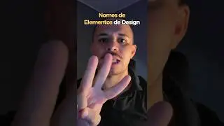 3 Nomes de elementos de Design #design #designgráfico #photoshop