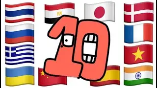 Number 1, 2, 3... in different languages meme