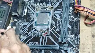 Hướng dẫn Fix Gigabyte GA- H310-DS2 error : đủ nguồn,không có CPURST