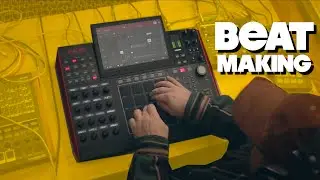 Making Hip Hop Sampled Beat on the Akai Mpc X boombap lofi
