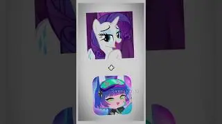Rarity Glow Up 💎✨️ || Gacha Club || Mlp Edit 💜