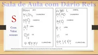 Passo a Passo de COMO FAZER o TESTE DA PSICOGÊNESE: 4 palavras e 1 frase - PARTE 2