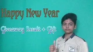 Happy New Year | Gift |Giveaway Result | Hindi | Deep Vaghasiya |Basal Deep Tech