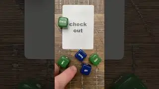 English Phrasal Verb Activity | Check Out | Phrase It Cards and Dice Game