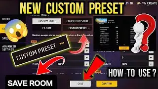 CUSTOM SAVE KAISE KAREN || CUSTOM PRESET KYA HAI || CUSTOM SAVE KYA HAI 