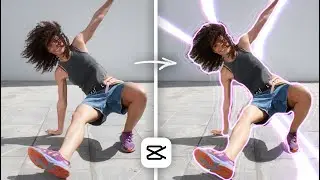 How to Create a Glowing Line Motion Effect in CapCut *PHONE EDIT*