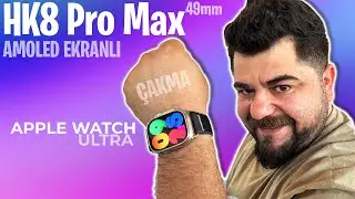 HK8 PRO MAX - AMOLED EKRANLI REPLİKA APPLE WATCH ULTRA İNCELEMESİ