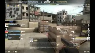 CS:GO - Crazy 1v4 pistol clutch [HD]