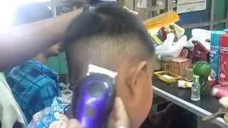 How to do a Kids Haircut By Machine Part 2