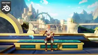 I made an animation for Genshin Impact | Traveler's Journey