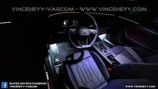 CUPRA Formentor (KM7) - REPLACE FRONT FOOTWELL LIGHTS + ADD REAR WITH FULL LED