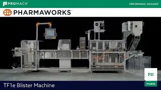 Pharmaworks TF1e Blister Machine w/ FA1 Pick & Place Feeder