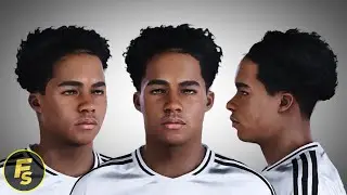 Endrick Felipe Face 2024 - PES 2021 & FL24