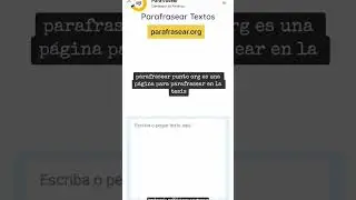 Inteligencia artificial para parafrasear la tesis