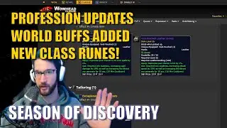 [CLASSIC PLUS] NEW ITEMS | WORLD BUFFS | & RUNES!! - Season of Discovery News