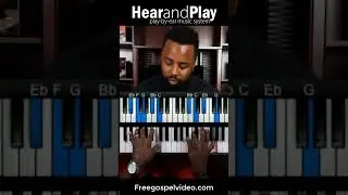 "Pass me Not Oh Gentle Savior" 🤯😱 #shorts #fyp #gospelpiano #piano #chordprogression