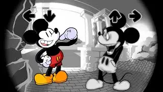 FNF VS Ring Cam Mario but... S. Mouse and Oswald sings it (S... Has Been Detected)