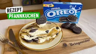 Weltbestes Pfannkuchen-Rezept mit Oreos 🍪 Super einfach & super lecker