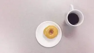 Donuts at the Office (Royalty Free Stock Footage)
