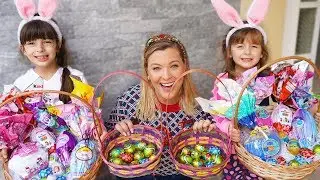 CAÇA AOS OVOS DE PÁSCOA NA QUARENTENA COM FILHOS 🐰 JÉSSICA GODAR, LAURINHA E HELENA