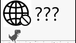Playing the Google Dino Game BUT With No Internet! (Chrome)