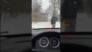 Testējamā Volvo v60 city safety test Nr.1