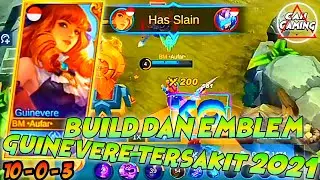BUILD DAN EMBLEM GUINEVERE TERSAKIT 2021 || TOP GLOBAL GUINEVERE