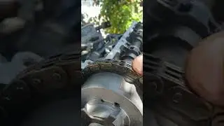 установка цепи грм на ягуар x-type часть 4