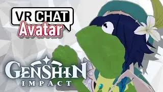 Kermit Venti Avatar ▬ Genshin Impact ▬ VRchat