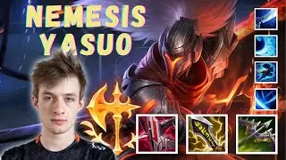 Nemesis Yasuo Mid VS Akshan (KR SERVER) Patch 11.19