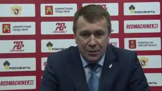Пресс-конференция после матча ТХК-Ермак