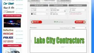 Custom Vehicle Lettering Tool Tutorial
