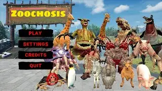 Zoochosis Official Teaser Full Game Play - All Monster All Jumpscares All Secret Ending How To Play